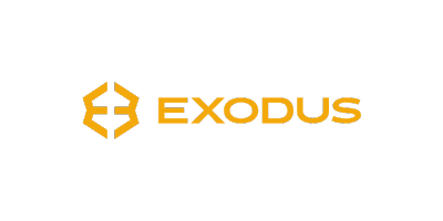 Interfaz de wallet Exodus para almacenar y gestionar múltiples criptomonedas fácilmente.